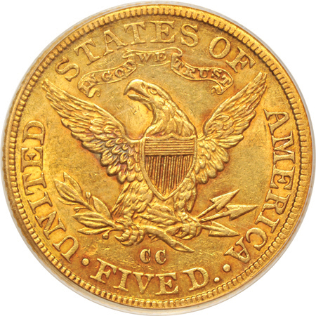 1891-CC PCGS AU-55.