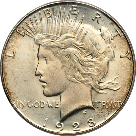 1928-S PCGS MS-64 CAC.