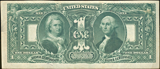 1896 $1.00.  XF.