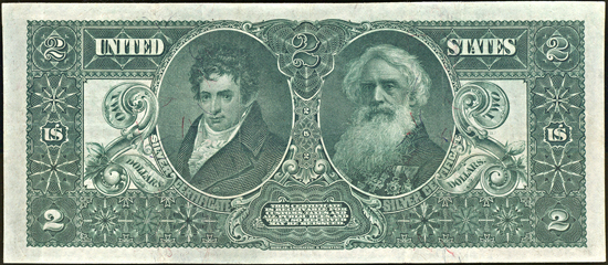 1896 $2.00.  VF.