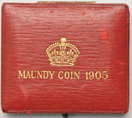 Great Britain - Group of Maundy money.