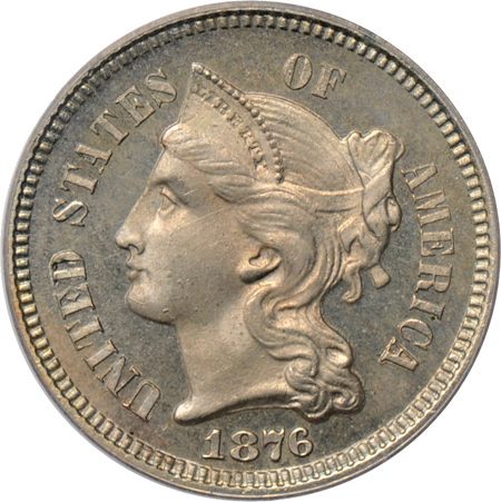 1876 PCGS PF-64CAM.