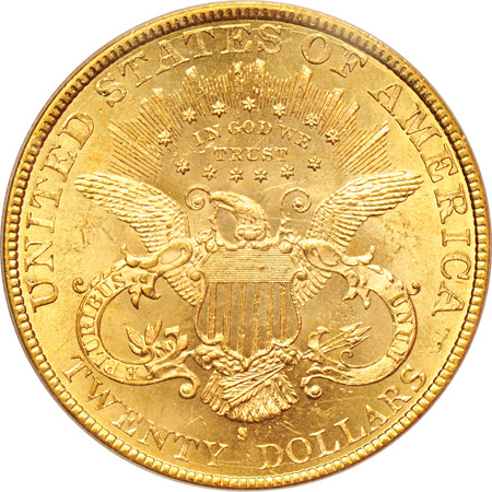 1891-S PCGS MS-63.