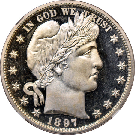 1897 NGC PF-68 Ultra Cameo.