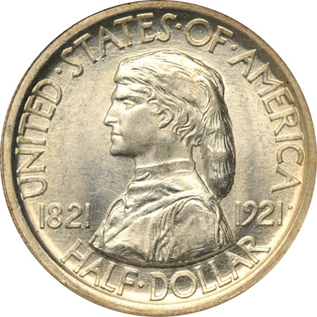 1921 Missouri. NGC MS-65.