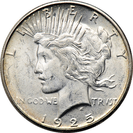 Complete Peace dollar collection in a Dansco 7175 album.