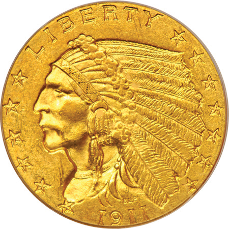 1911 PCGS MS-62+.