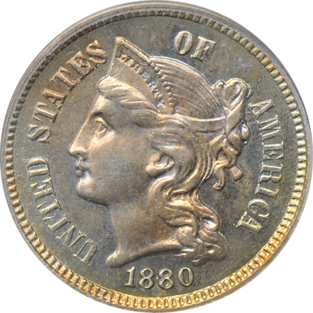 1880 PCGS PF-66.