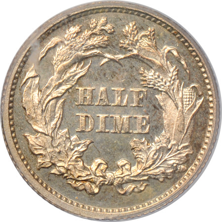 1863 PCGS PF-64.