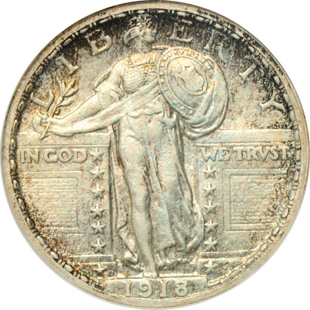 1918-D NGC AU-55 FH (no line).