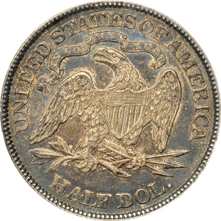 1874 Arrows. ANACS AU-55.