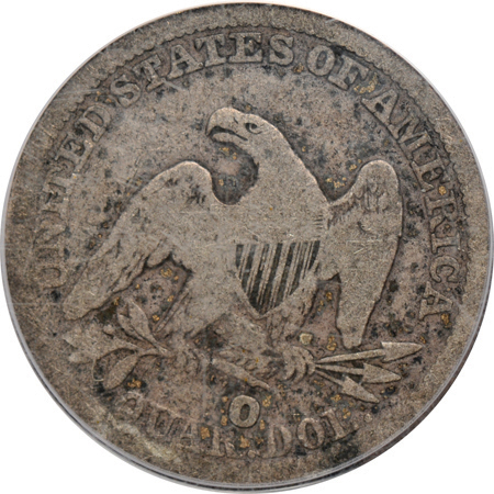 1854-O Arrows, Huge O. PCGS GD-6.