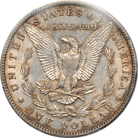 1895-O PCGS AU-50.