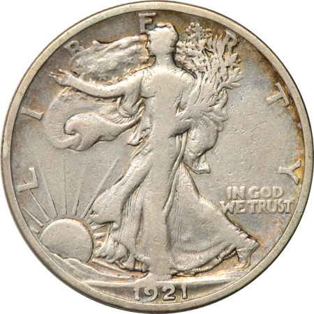 Complete collection of Walking Liberty half-dollars in a Dansco 7160 album.