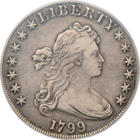 1799 (B-5) PCGS VF-35.