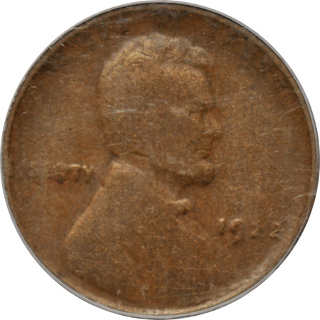 1922 Plain, Strong Reverse. PCGS VG-10.