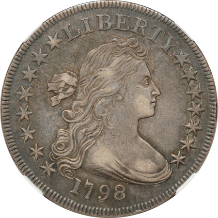 1798 Small Eagle 15 Stars (BB-81, B-2). NGC XF-45.