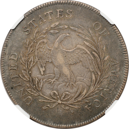 1798 Small Eagle 15 Stars (BB-81, B-2). NGC XF-45.