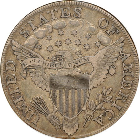 1803 Large 3 (B-6). ANACS VF-35.