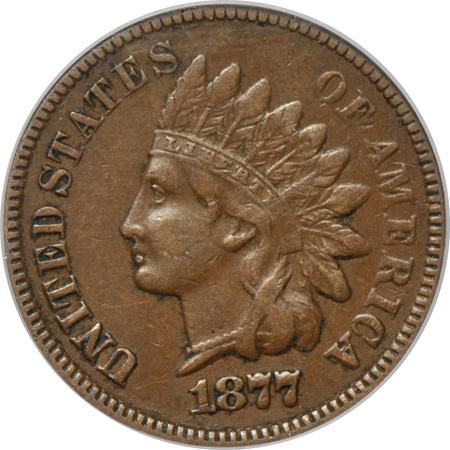 1877 PCGS XF-40.