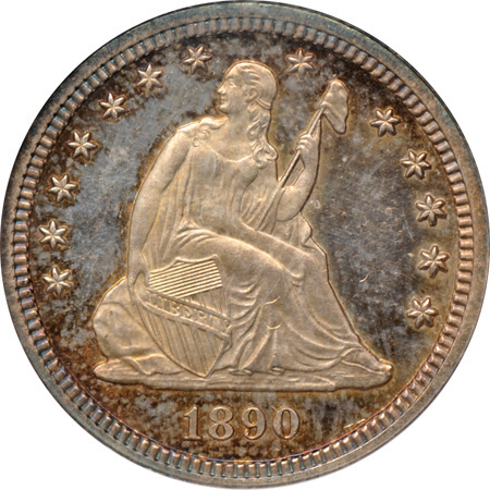 1890 NGC PF-63 CAMEO.