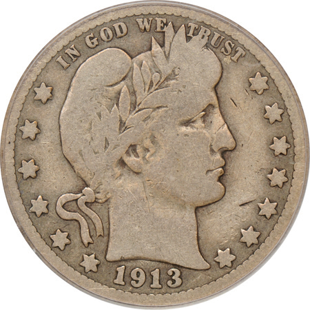 1913-S PCGS VG-10.