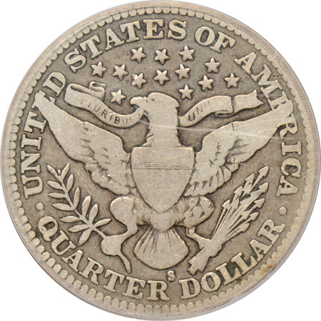 1913-S PCGS VG-10.