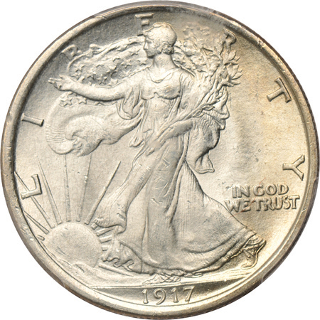 1917 PCGS MS-64.