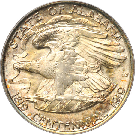 1921 Alabama. PCGS MS-65.