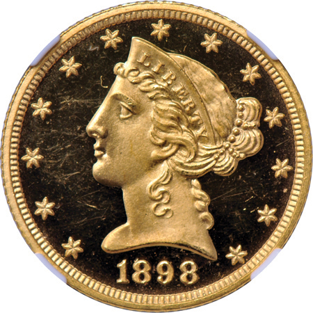 1898 NGC PF-65 Star Ultra Cameo.