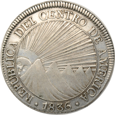 Costa Rica - Three silver coins.