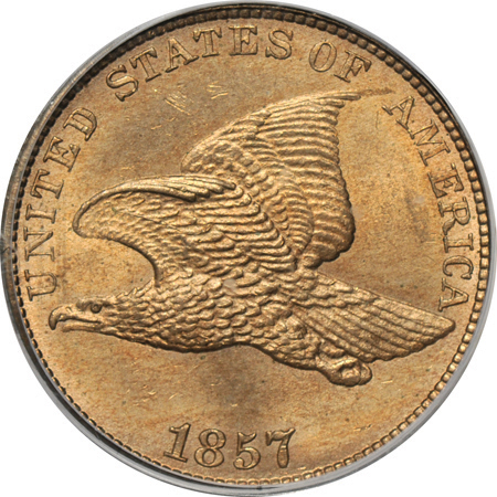 1857 PCGS MS-65.