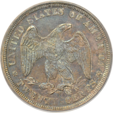 1878 PCGS PF-62 (green label).