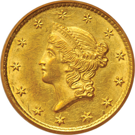 1853-O PCGS MS-62.