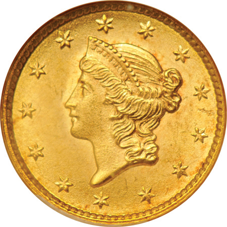 1853 NGC MS-65.