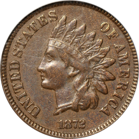 1872 PCGS VF-30.