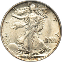 1921 PCGS MS-63 CAC.