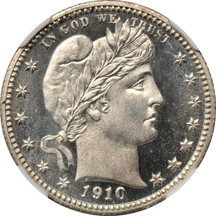 1910 NGC PF-67 Cameo.