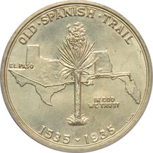 1935 SpanishTrail. PCGS MS-63 (green label).