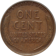 1922 Plain, Strong Reverse. PCGS VF-20.