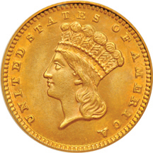 1889 PCGS MS-64.