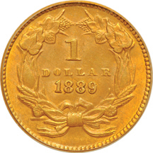 1889 PCGS MS-64.