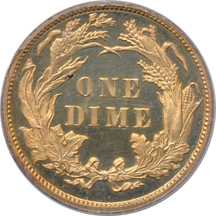 1891 PCGS PF-65 Cameo.