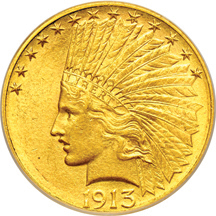 1913-S PCGS MS-62.