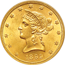 1899 PCGS MS-63.