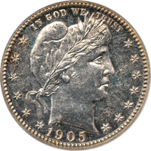 1905 PCGS PF-63+.