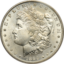 Seven 1899-O, all PCGS MS-64+.