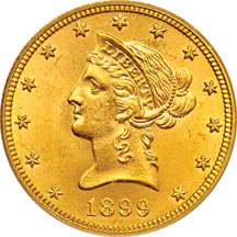 1899 PCGS MS-63.