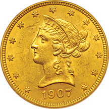 1907 PCGS MS-62.