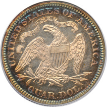 1871 PCGS PF-66CAM.